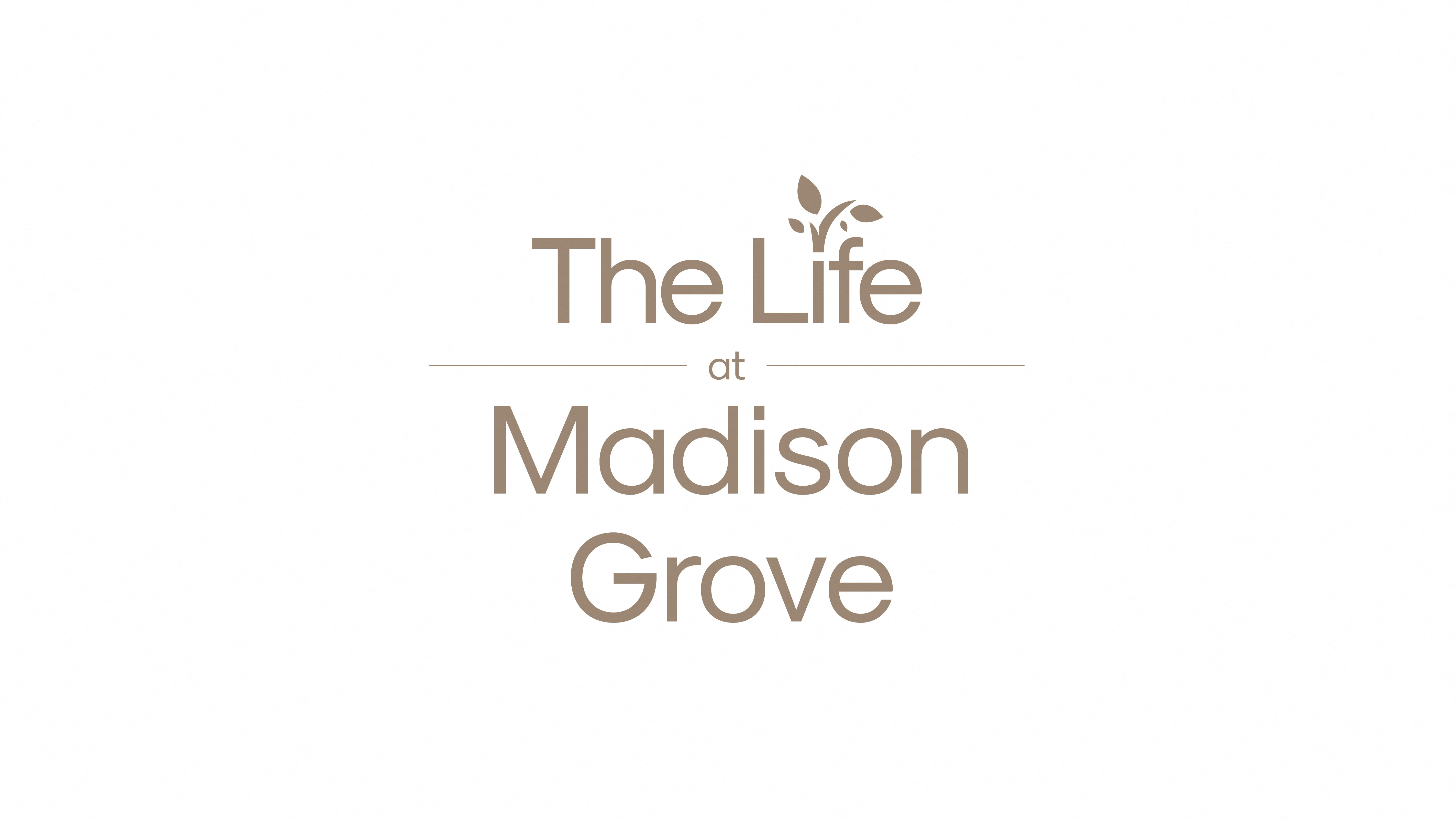 a logo for the life